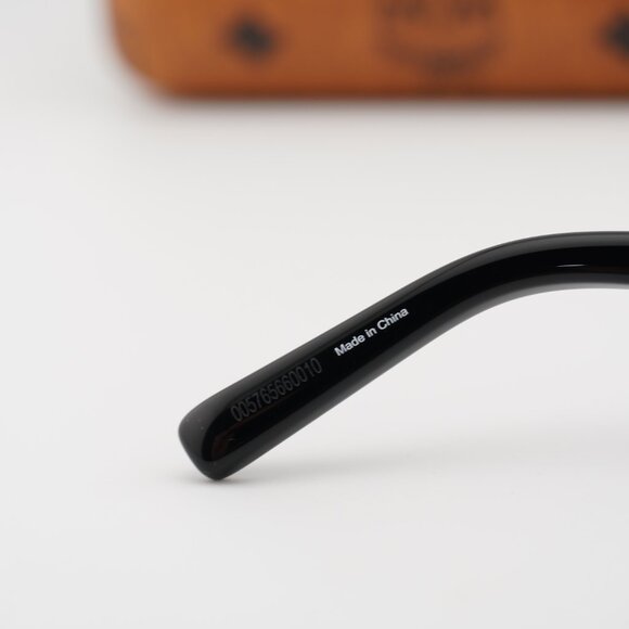 MCM MW5006 001 Square Eyeglasses - Shiny Black 53mm - Picture 8 of 9